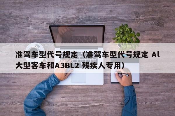 准驾车型代号规定（准驾车型代号规定 Al大型客车和A3BL2 残疾人专用）