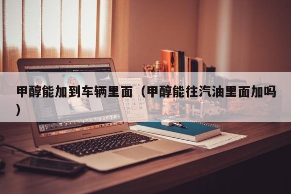 甲醇能加到车辆里面（甲醇能往汽油里面加吗）