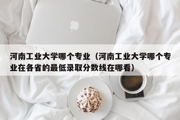 河南工业大学哪个专业（河南工业大学哪个专业在各省的最低录取分数线在哪看）