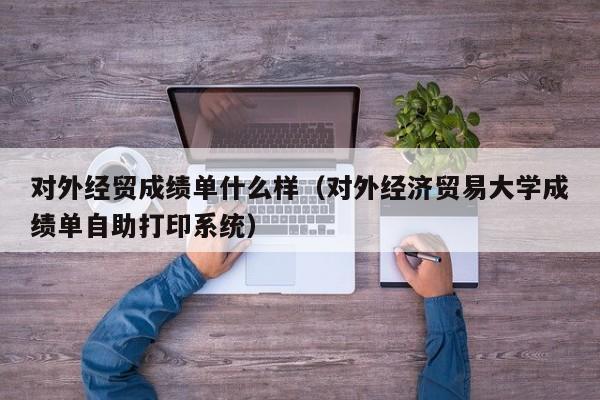 对外经贸成绩单什么样（对外经济贸易大学成绩单自助打印系统）